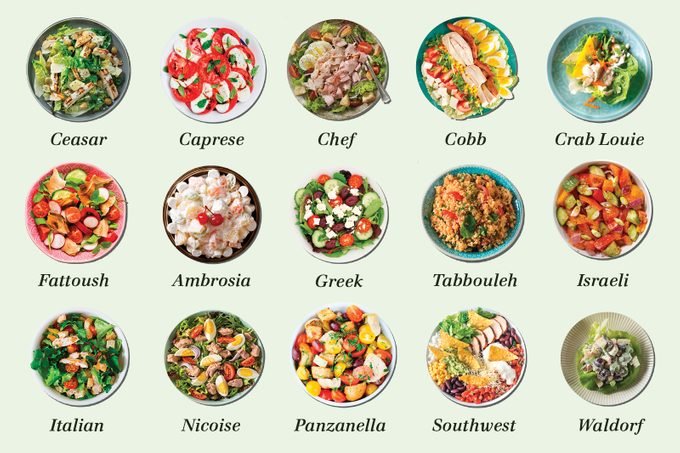 Types of salad