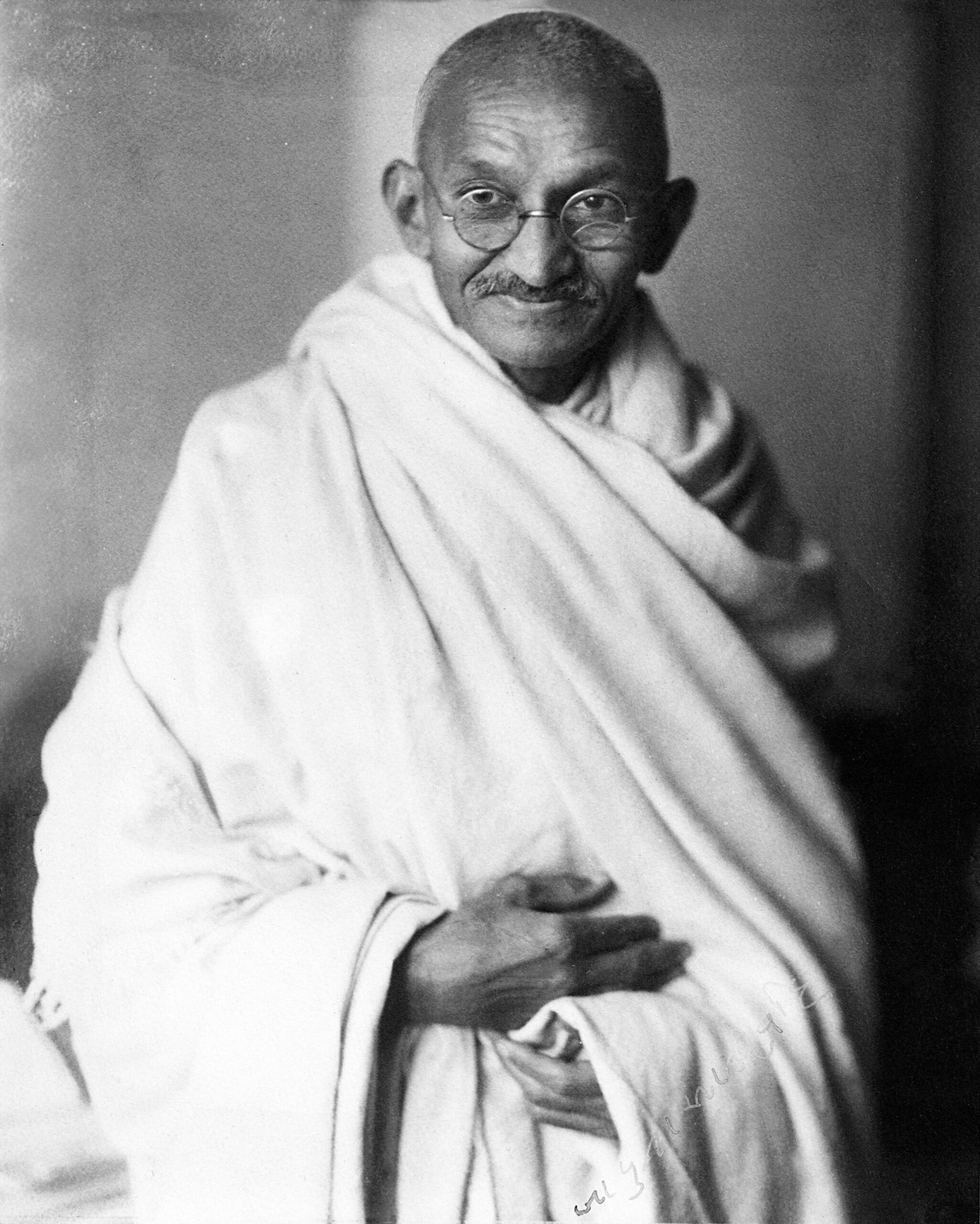 Image of Gandhi, London 1931